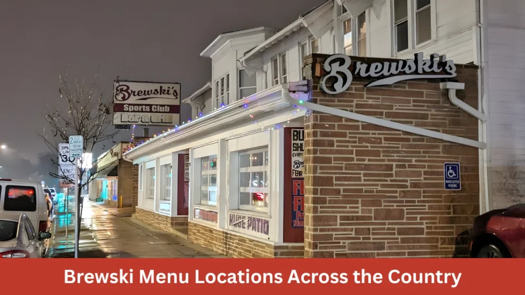 Brewski Menu Locations Across the Country