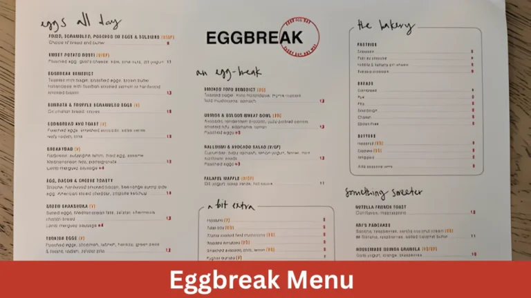 Eggbreak Menu