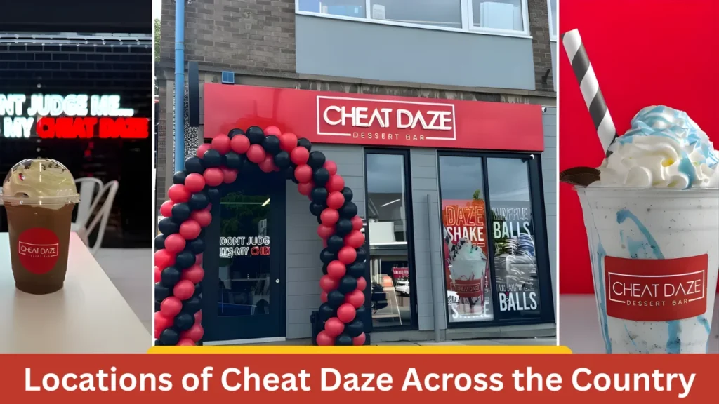 Locations of Cheat Daze Across the Country