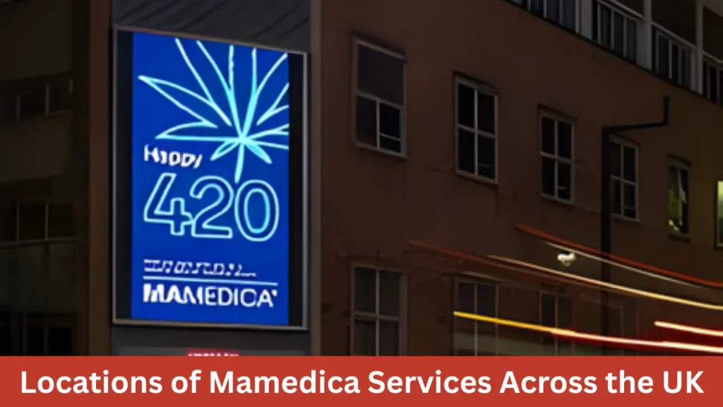 Locations of Mamedica Services Across the UK