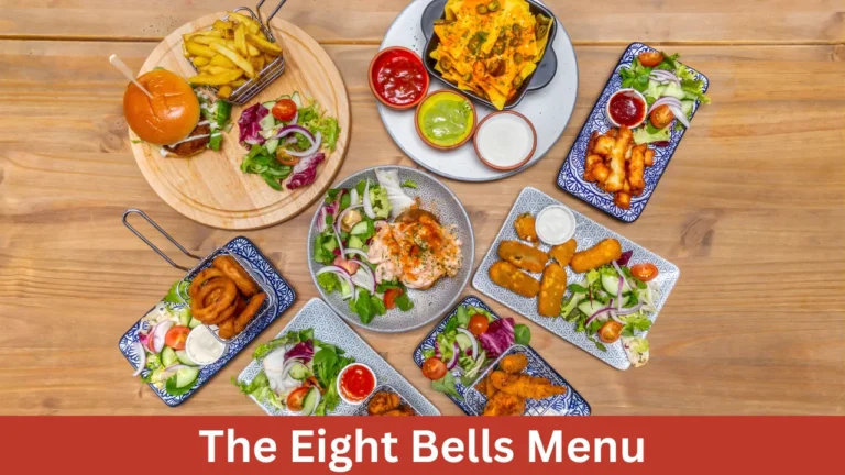 The Eight Bells Menu
