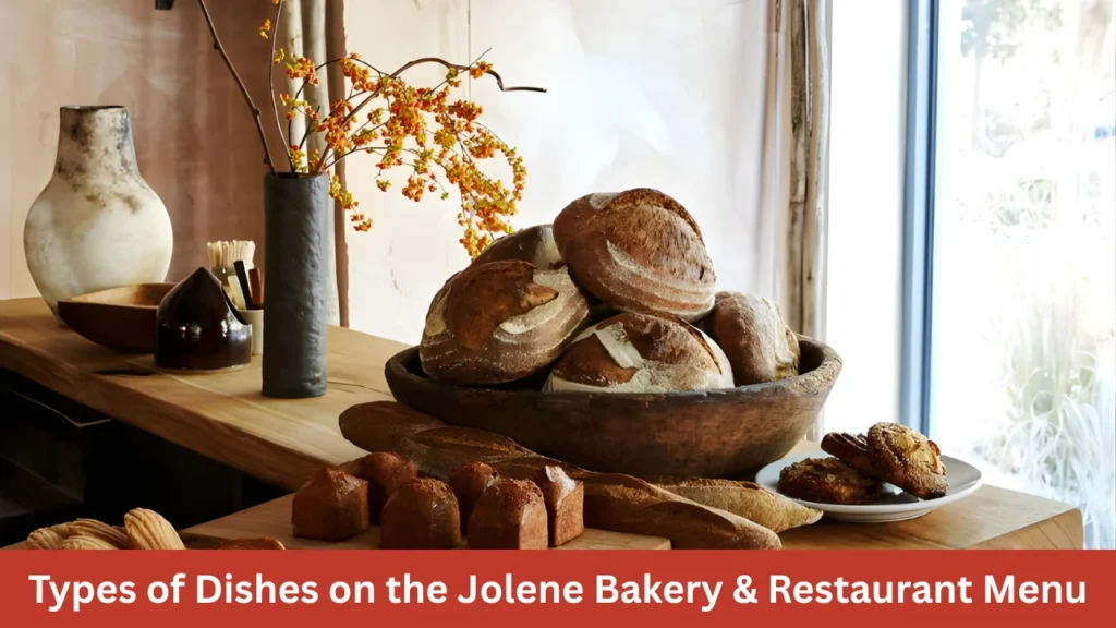 Types of Dishes on the Jolene Bakery & Restaurant Menu
