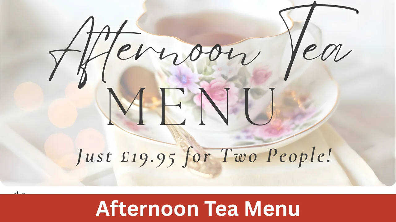 Afternoon Tea Menu