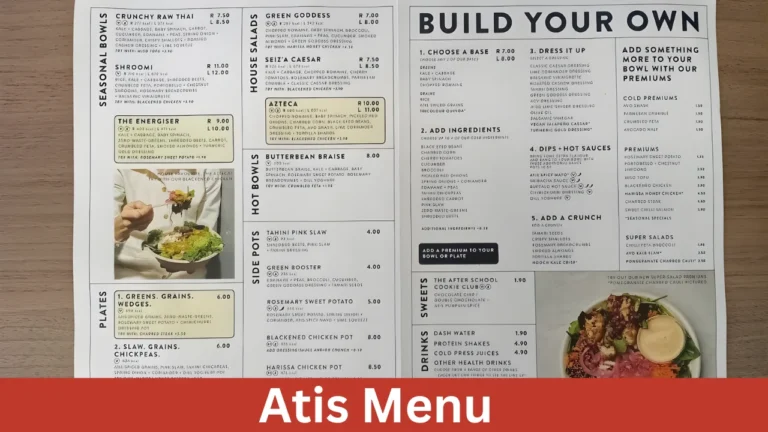 Atis Menu