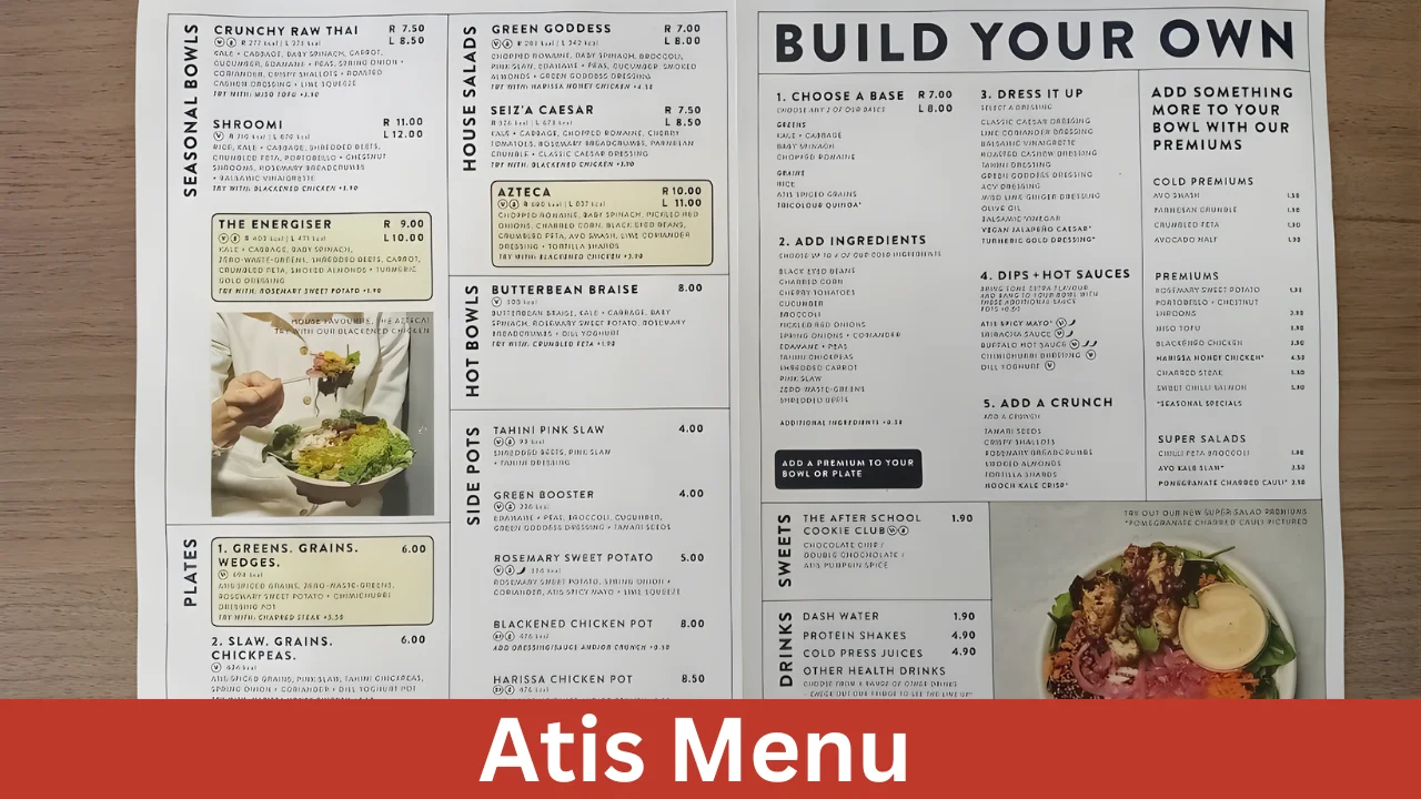 Atis Menu