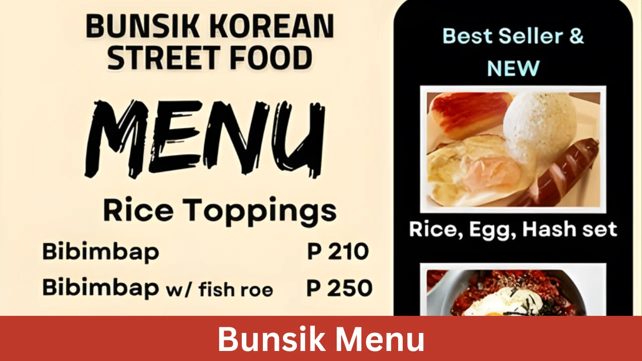 Bunsik Menu