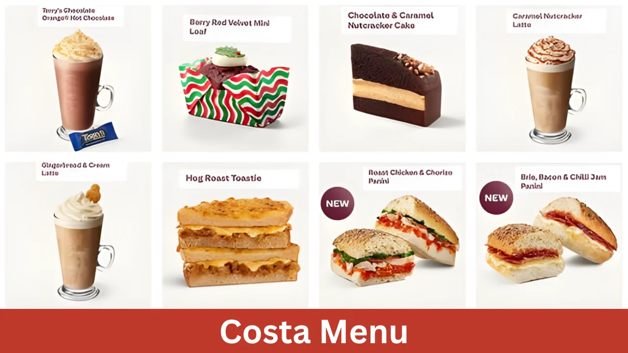 Costa Menu