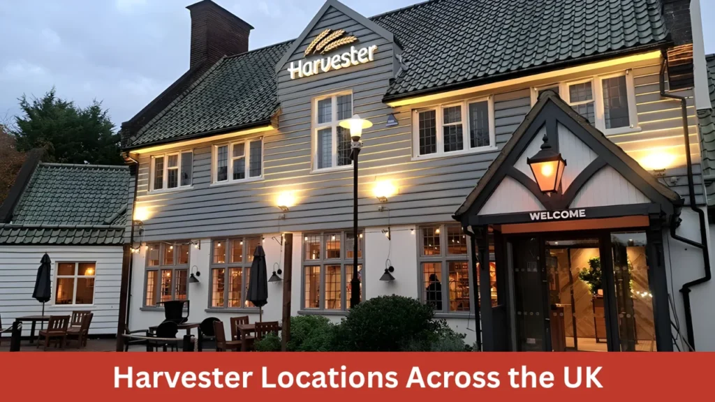 Harvester Locations Across the UK