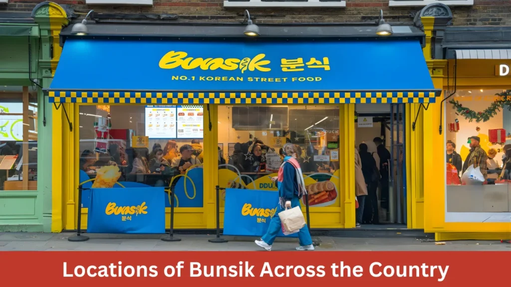 Locations of Bunsik Across the Country