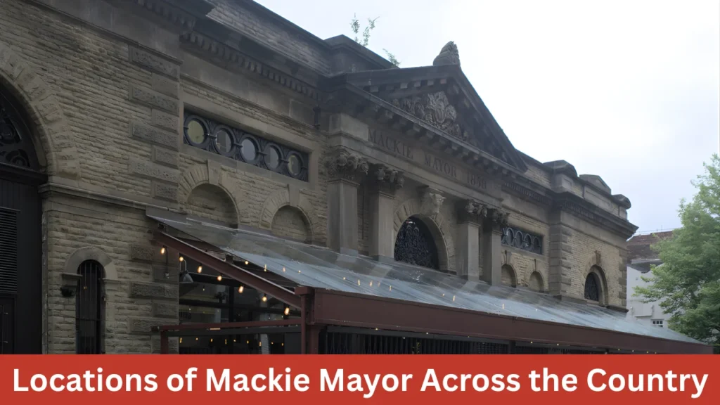 Locations of Mackie Mayor Across the Country