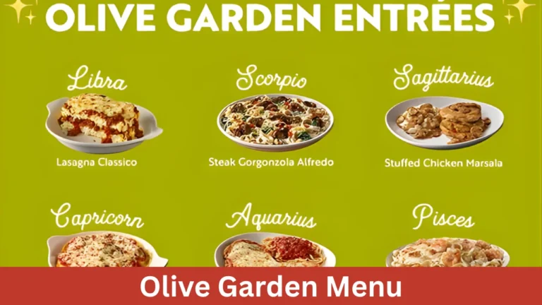 Olive Garden Menu