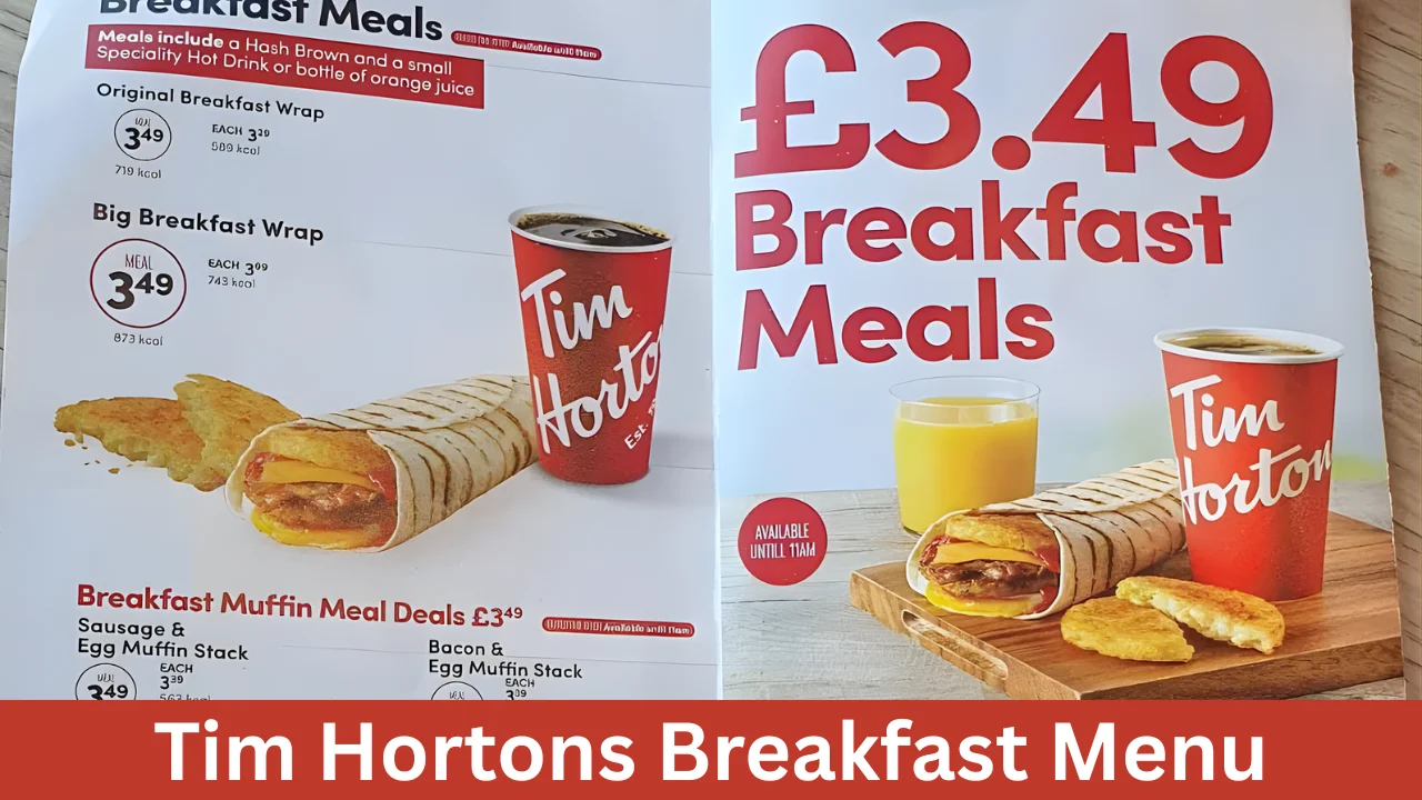 Tim Hortons Breakfast Menu