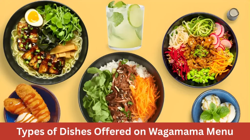 Types of Dishes Offered on Wagamama Menu
