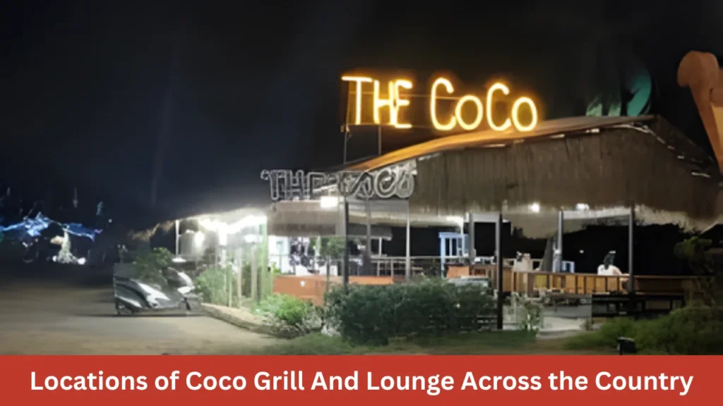 Locations of Coco Grill And Lounge Across the Country