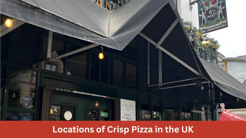 Locations of Crisp Pizza in the UK