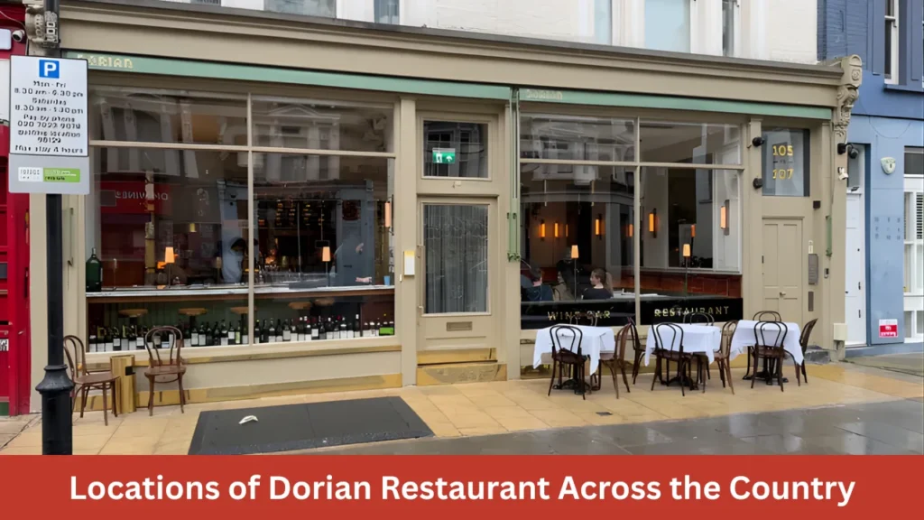 Locations of Dorian Restaurant Across the Country