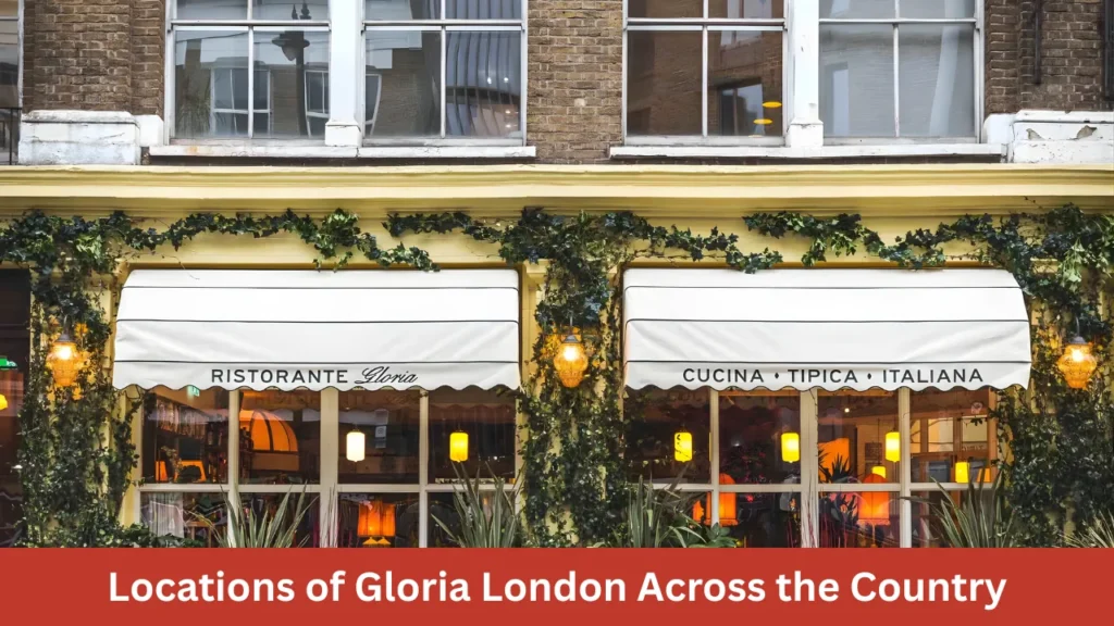 Locations of Gloria London Across the Country