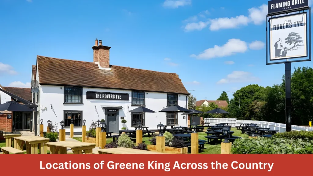 Locations of Greene King Across the Country