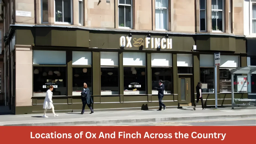 Locations of Ox And Finch Across the Country