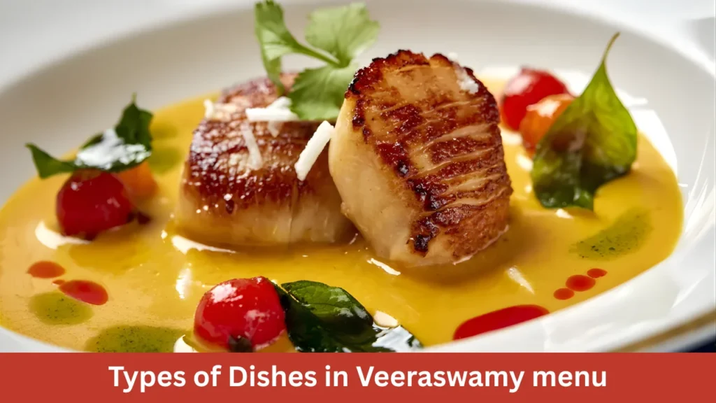 Types of Dishes in Veeraswamy menu