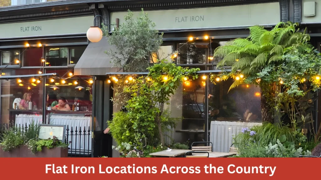 Flat Iron Locations Across the Country