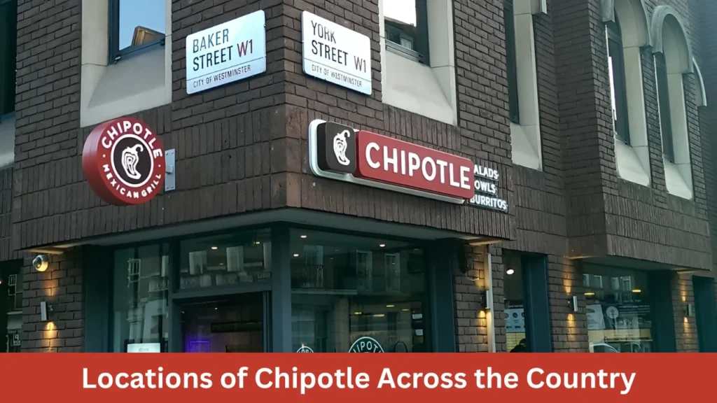 Locations of Chipotle Across the Country