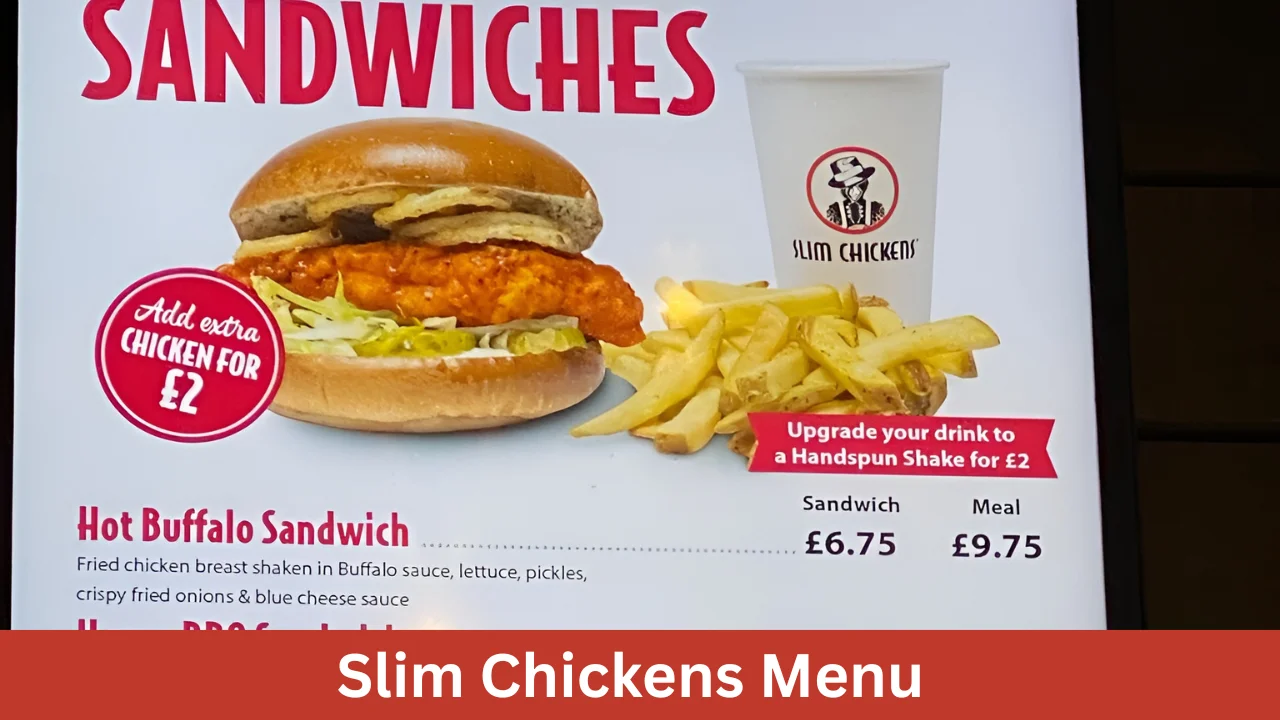 Slim Chickens Menu