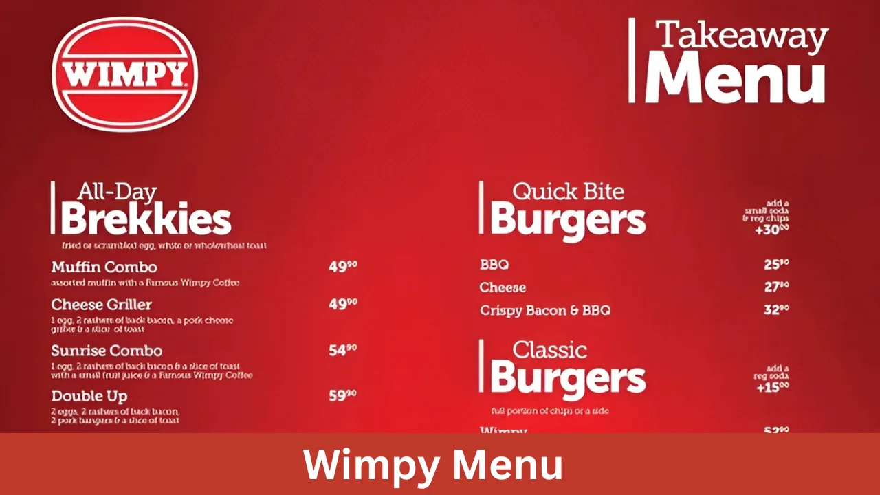 Wimpy Menu